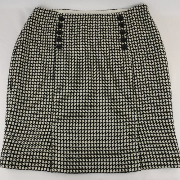 Classiques Entier Wool Fit & Flare Pencil Skirt - Picture 1 of 10